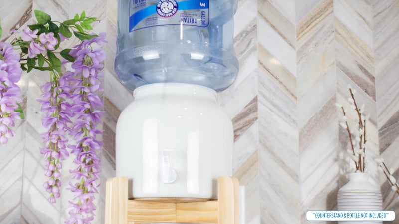 New Wave Enviro Porcelain Water Dispenser, Classic White - Image 5